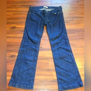 EUC Women's Express DPD Deluxe Premium Denim Blue Jeans